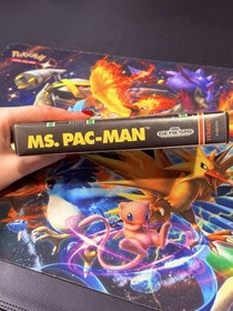 Ms. Pac-Man (SEGA Genesis, 1991) Cib Complete w/ Manual- Tested - Free Shipping!