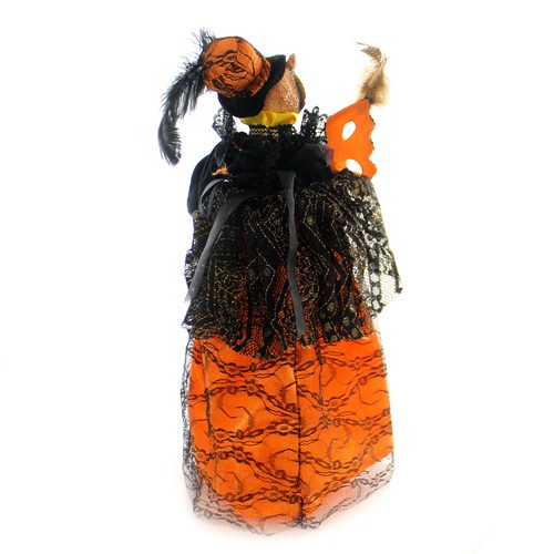 Gallerie Ii Countess Of Orange Owl Mask Halloween Holiday Figurines - Picture 2 of 2