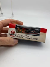Lawry's Collectors Edition Bass Fishing Boat Diecast Model Black Red