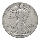 1939 Walking Liberty Half Dollar Estate Coin Collection *375