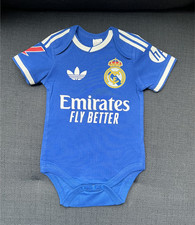 real madrid baby bodysuit