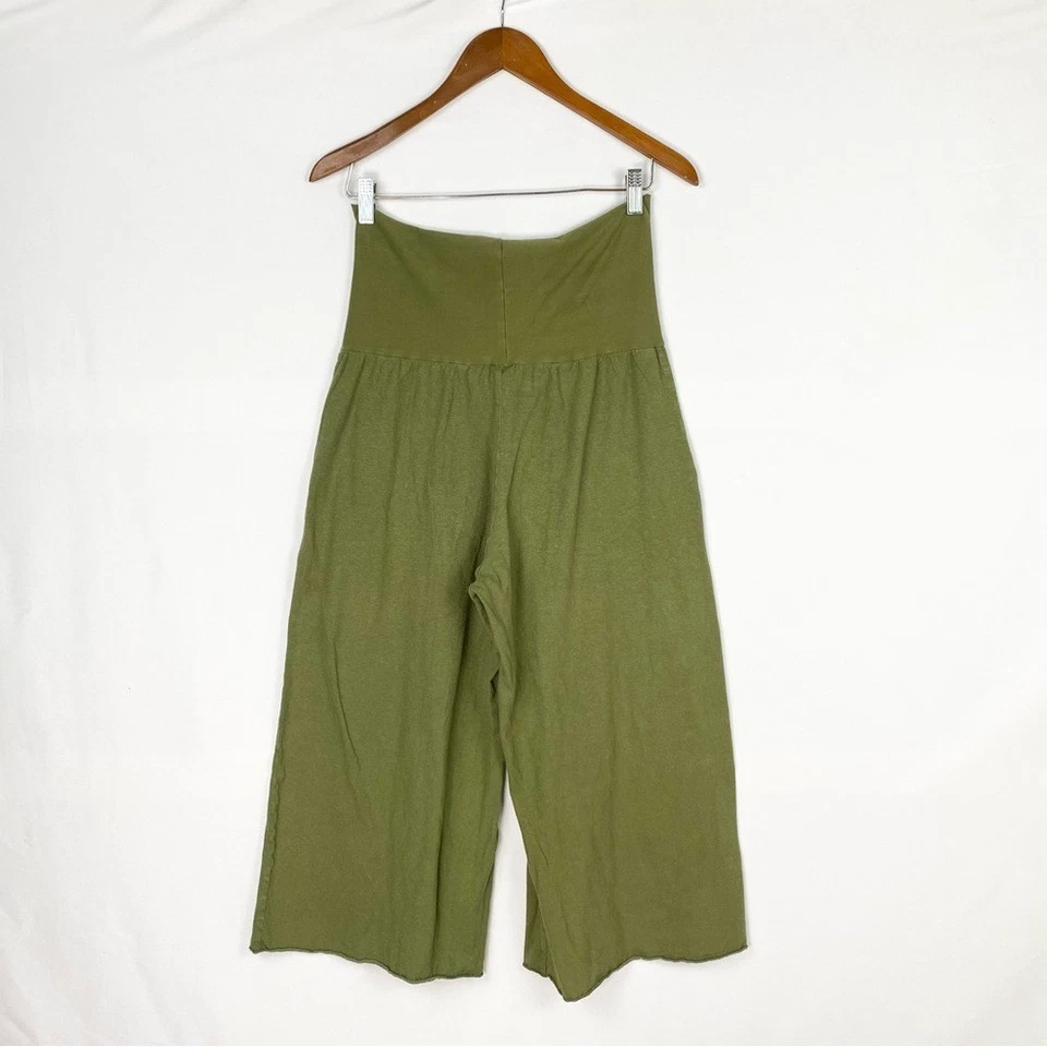 Gaia Conceptions Pockets Please Simplicity Pedal Pushers Pants Spinach Size Xl - Image 3 of 4