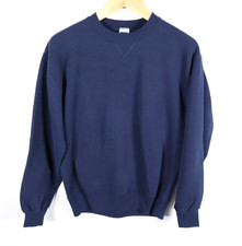 90s Russell Athletic Sweatshirt Men's Large Blue Crewneck 50/50 USA Made VTG