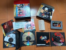 Lot 6 The King of Fighters Set KOF Sega Saturn SS Dreamcast DC Used Game NTSC-J