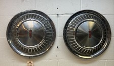 Used Oem Set Of 2 15 Hub Caps 1971-1972 Oldsmobile Toronado 5178