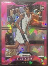 2019-20 Nic Claxton Prizm Pink Cracked Ice Rookie No.292 (RC)