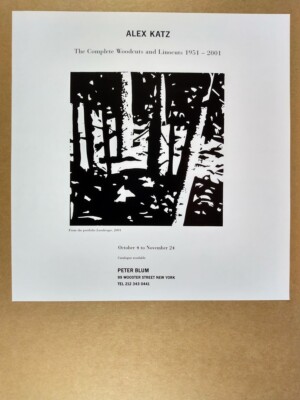 アート・デザイン・音楽 AlexKatz The Woodcuts And Linocuts s-l400.jpg