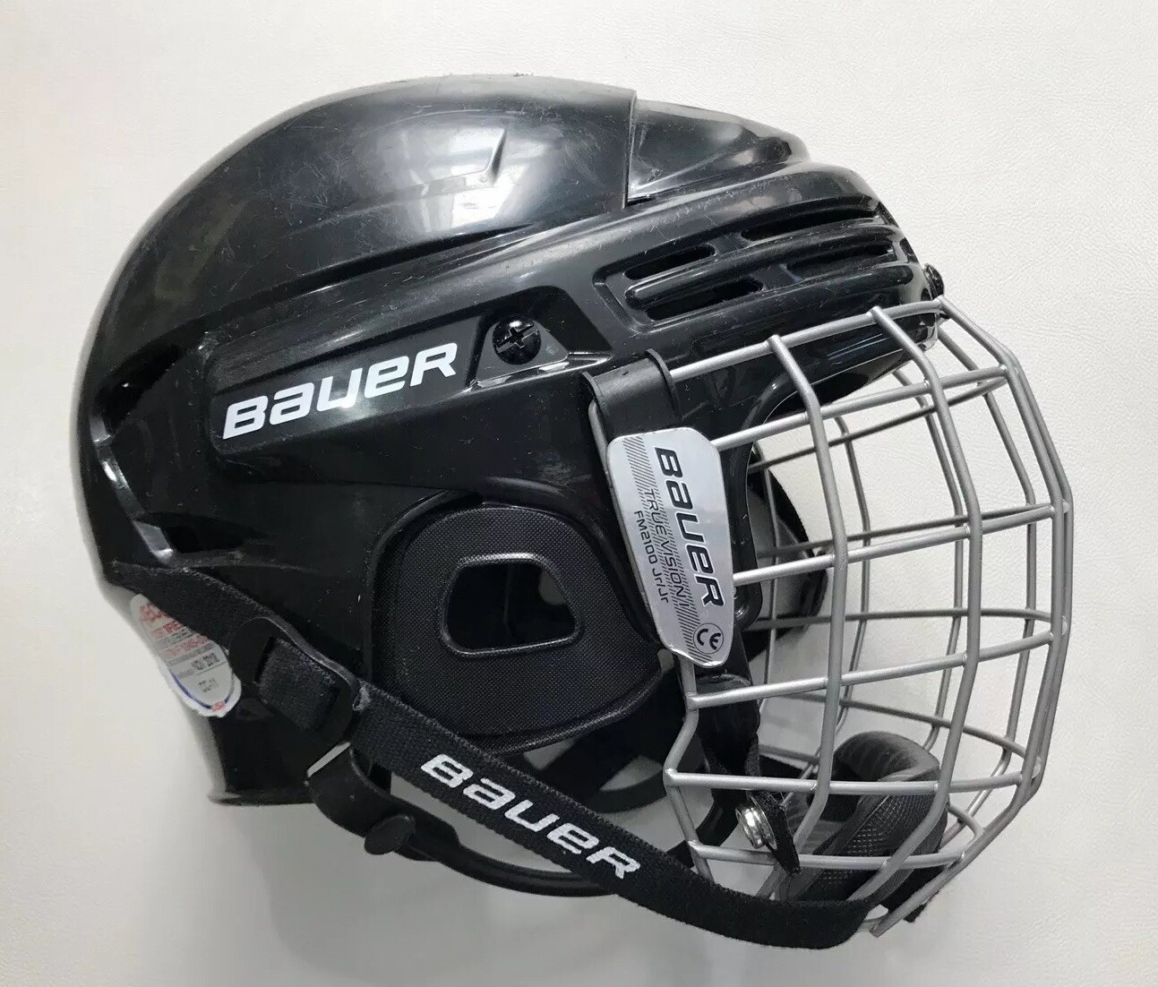 Bauer Bhh7500s Hockey Helmet Matching True Vision Cage Fm7500 S