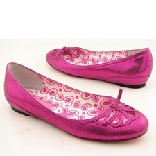 Betsey Johnson pink Cosmo flats size 8.5