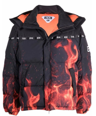 313 Tre Uno Tre Daunenjacke Heavy Man Daunenjacke Flame Flame XL