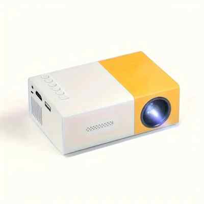 Portable Mini LED Video Projector - 1080P HD Home Theater (D617)