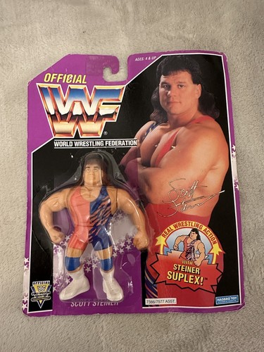 WWF/WWE Vintage Sealed Hasbro Figure - 1990s - Sco...