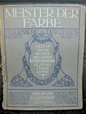 Mappe: Meister der Farben Heft3 – 1910        MF191003