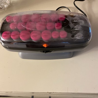 Conair Xtreme Instant Heat 20 Ceramic Flocked Hair Roller Set w 20 Clips Clean