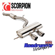 Scorpion Golf R MK6 Auspuffanlage 3" ab Kat resonant leiser poliert SVW038 
