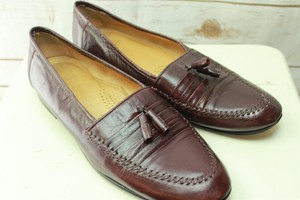 stacy adams burgundy loafers
