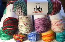 BIG TWIST VALUE YARN- 4.3 oz DISCONTINUED- MANY COLORS