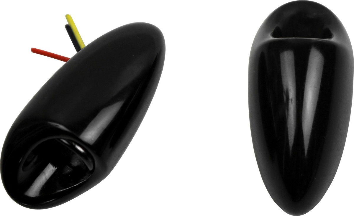 パーツ KODLIN K68489 Fender Strut Indicator 3-1 Kodlin Motorcyles Black Neowise 3-1 Mini Fender Strut