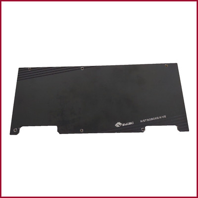 BYKSKI N-ST3090XG-X-V2 3090 GPU Backplate Watercooling Water Cooled Black NVIDIA