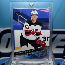 2020-21 Upper Deck #723, MIKHAIL MALTSEV RC YG 🔥🔥🔥 Young Guns Rookie
