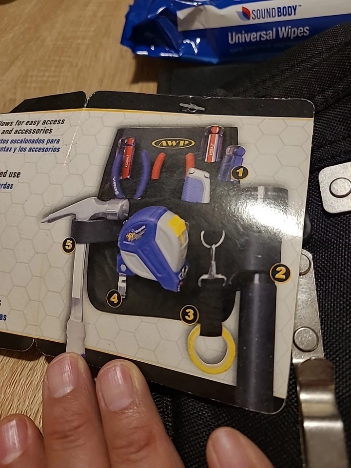 AWP 102142 1LP-72500-1 Poly Maintenance Pouch 6 Pockets - Image 4 of 4