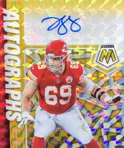 2021 Mosaic Kyle Long AUTOGRAPHS /10 GOLD PRIZM SSP No. A-KL FUTURE HOFer?? 🐻 - Picture 3 of 24