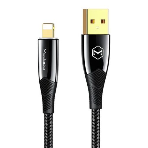 Auto Power-Off Golden Plated Connector Charging Data Cable for iPhone iPad 1.2m - Picture 1 of 11