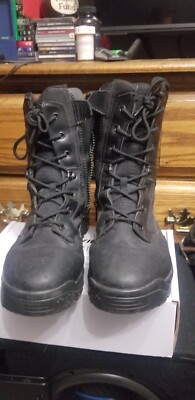 5.11 Tactical 12391 Men's Atac 2.0 8'' Side Zip Tactical Boots Black Size 11.5EE
