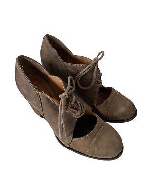 Aldo Brown Suede Lace-Up Shoes s-l400.jpg main image 3