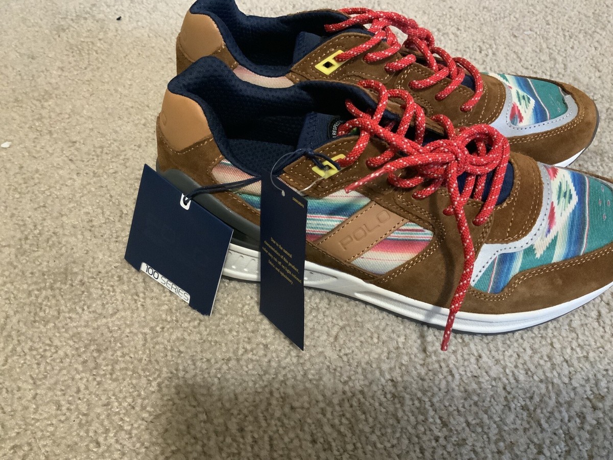 Athletic Shoes Train 100 Ralph Lauren Train100 Sneakers In Leather