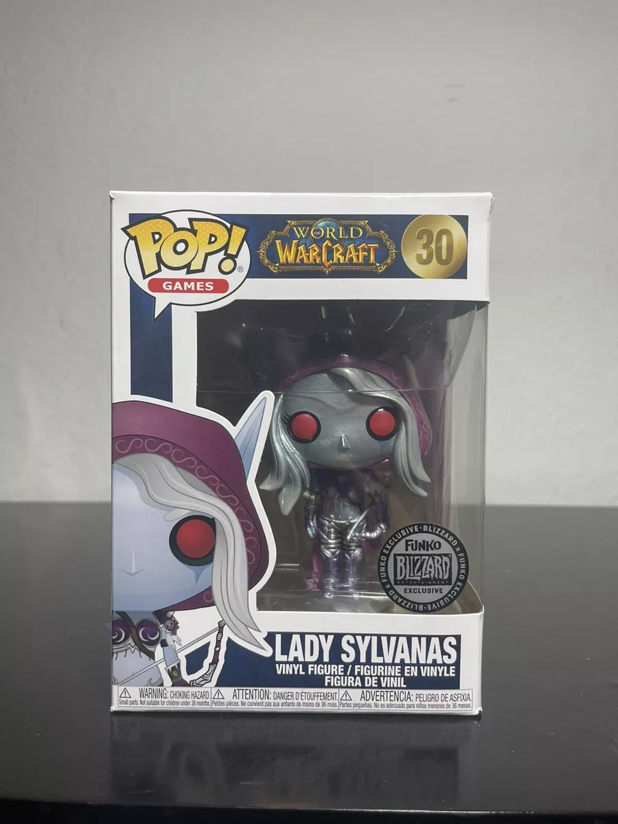 FUNKO POP! World Of Warcraft LADY SYLVANAS #30 EXCL.VAULTED & RARE Free Shipping