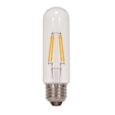 Satco S9892 4.5W T10 LED Medium E26 3000K 120V 40W Replacement Bulb Vintage