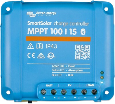 Victron Energy SmartSolar MPPT Solar Charge Controller (Bluetooth) SCC110015060R