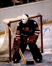 Jim Craig Signed 8x10 Photo Team USA Miracle On Ice 1980 Gold Medal