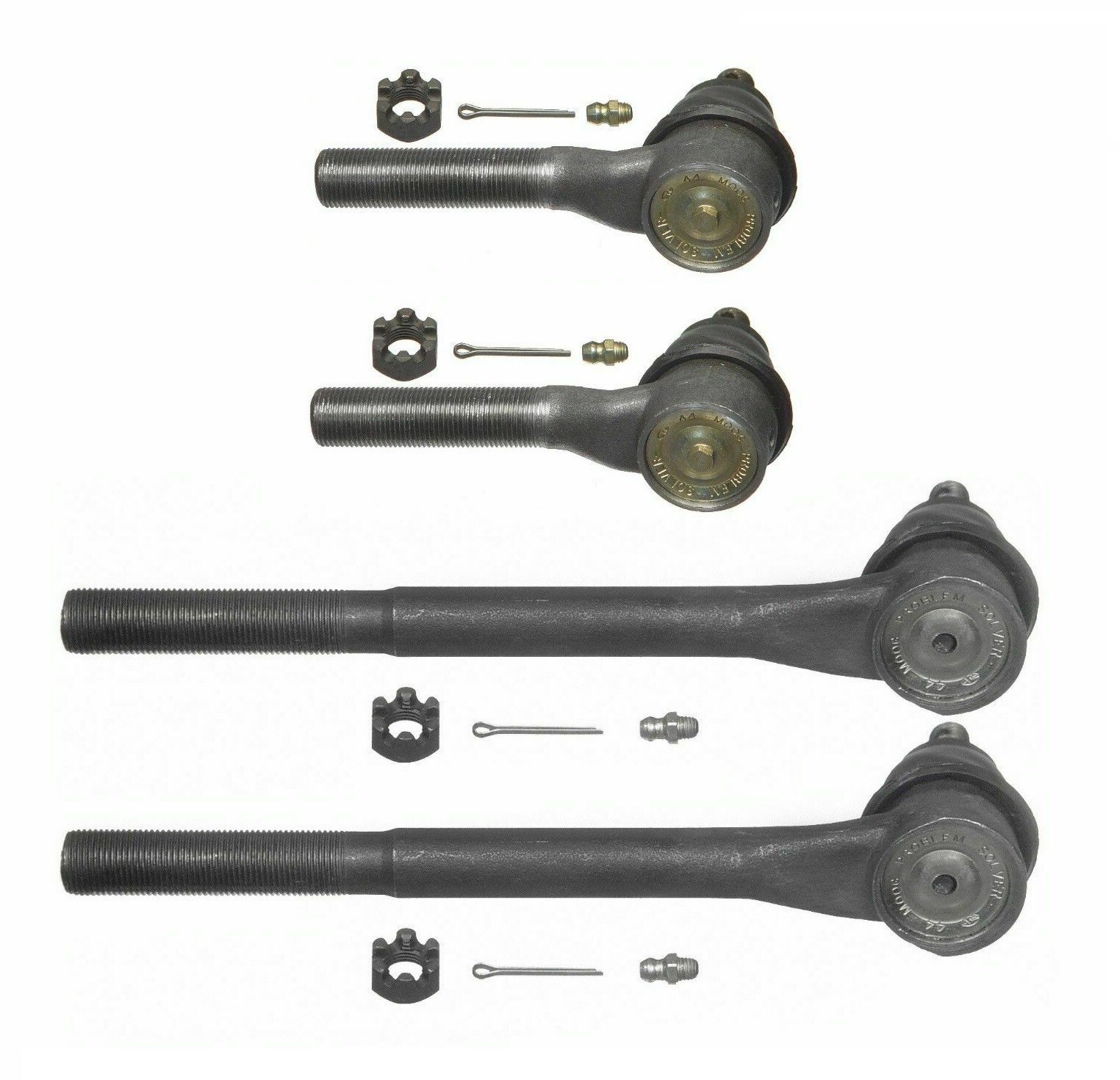 For Chevrolet S10 Blazer GMC 4WD Inner & Outer Tie Rod Ends ES2249RLT