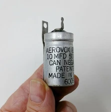 Vintage Aerovox Can Capacitor E30A14 USA Quality Made