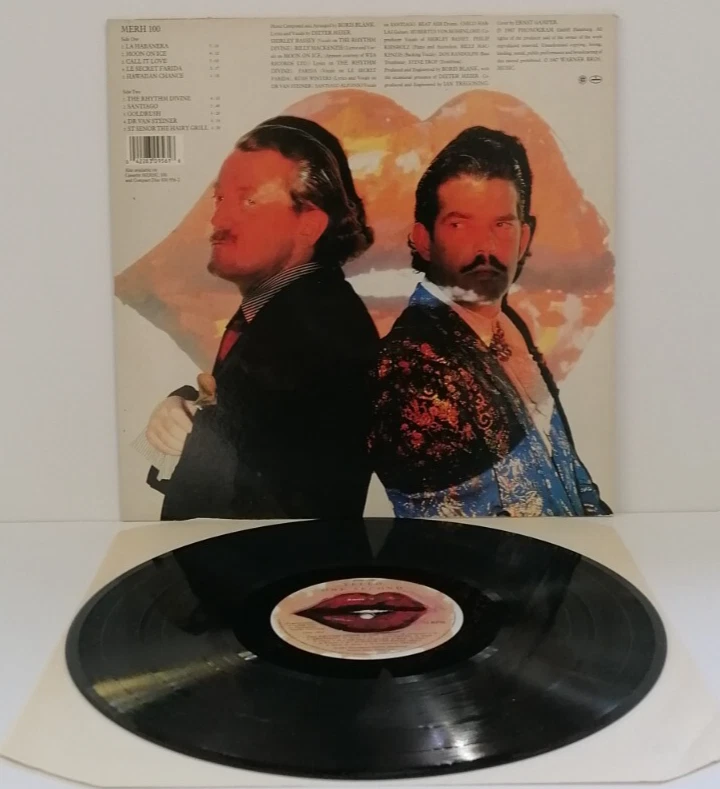 Yello One Second Vinyl LP A2 B2 Pressing - Near Mint Foto 4 de 4
