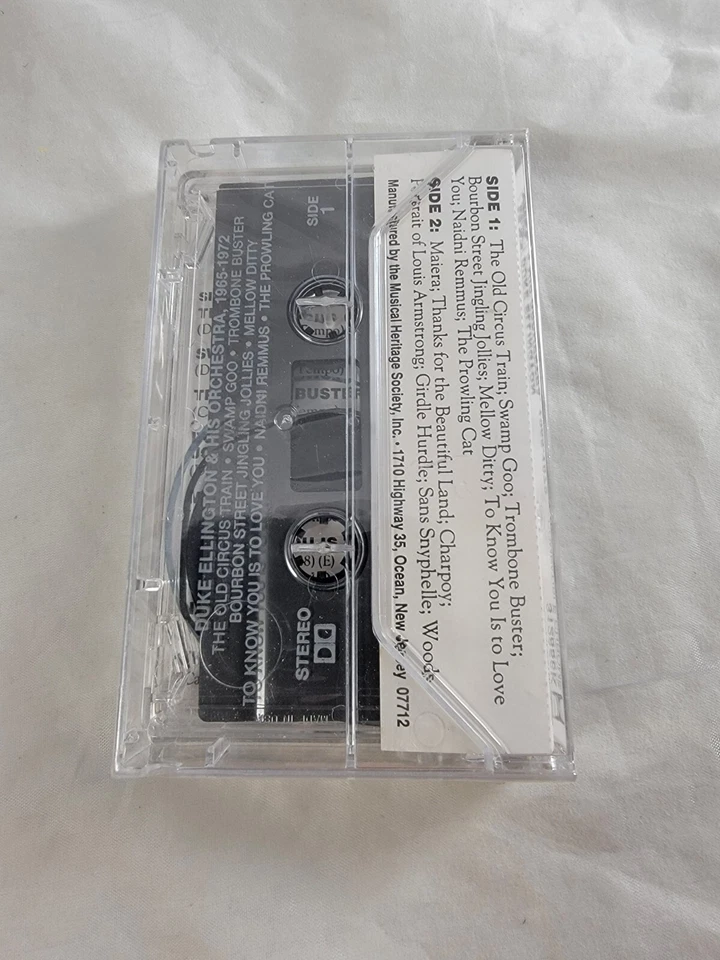 Duke Ellington   Never Before Released Recordings (1965 - 1972)   Cassette Tape - Image 2 of 4