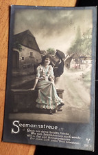 Seemannstreue - Matrose & junge Frau - Reich mir deine beiden H&auml;nde - 1917 Karte