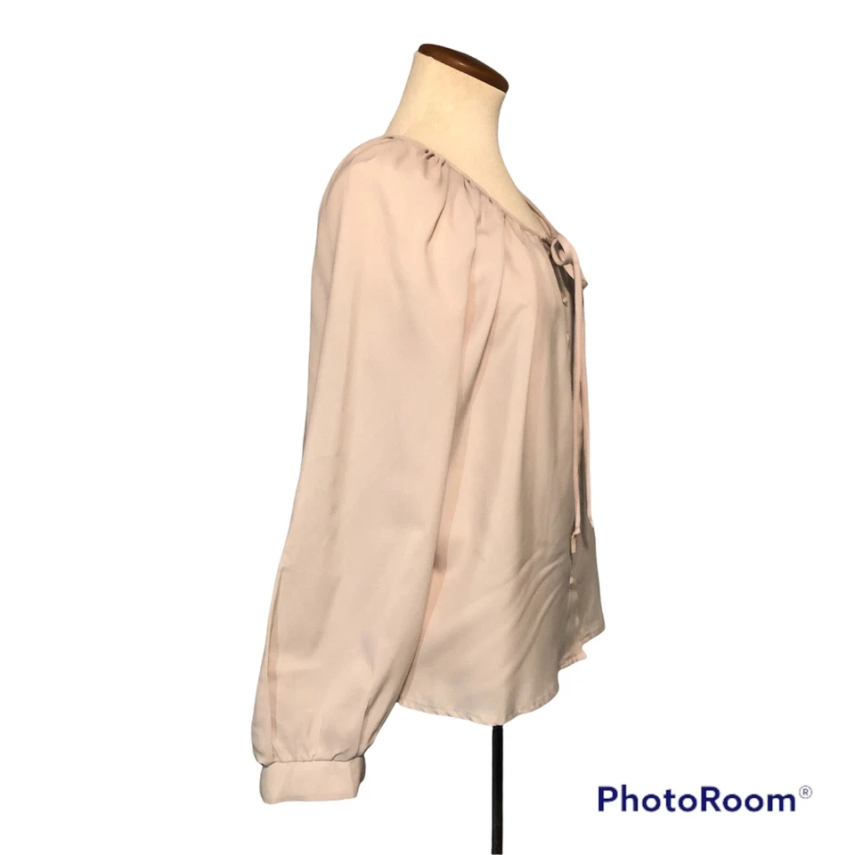 Blusa vintage hecha por la Unión PM Legggs para mujer mediana topo Foto 2 de 4