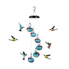 Headak Life Charming Wind Chimes Hummingbird feeders for Outdoors Hanging ant...