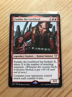 MTG Magic 1x Fumiko the Lowblood (Commander 2020) M/NM Eng