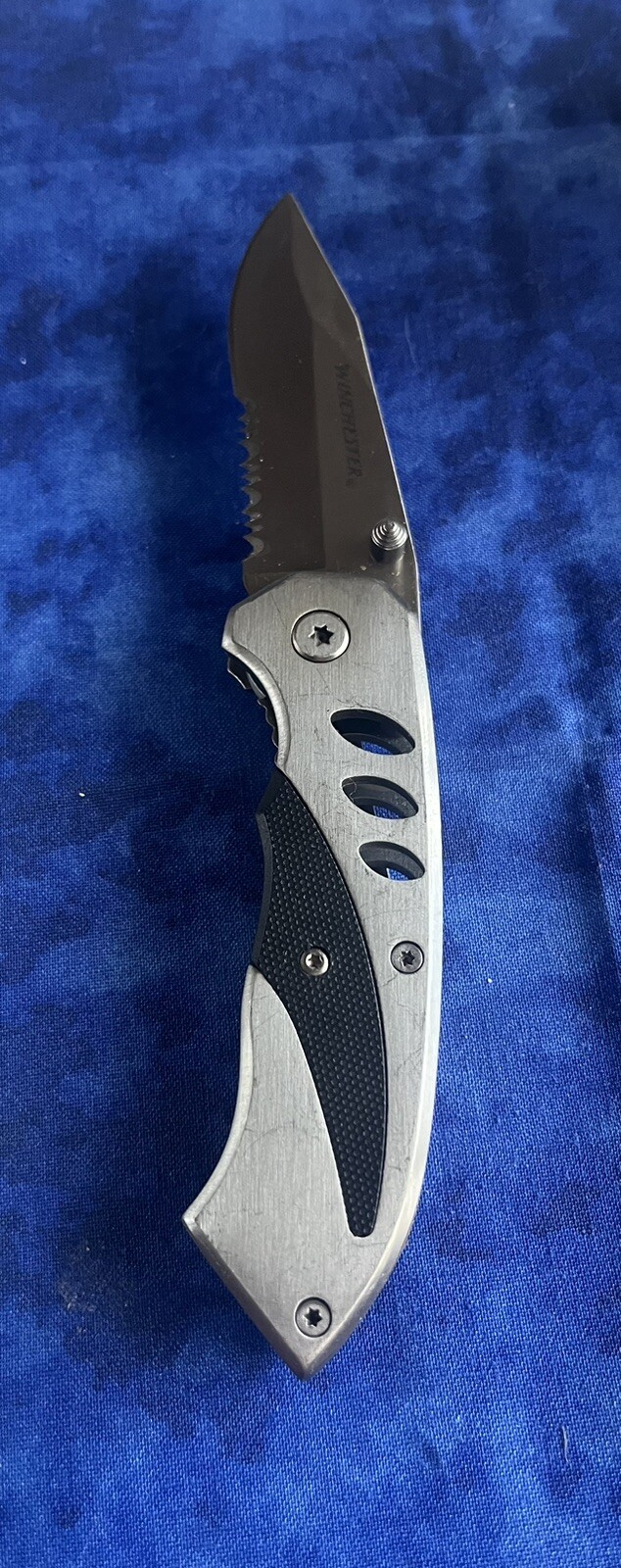 Winchester Knife Set With Tin /Separate Serrated Knife eBay