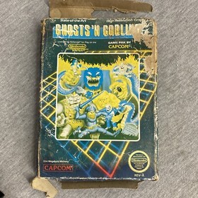 Ghosts N Goblins Nintendo NES Original W/ Box and dust cover