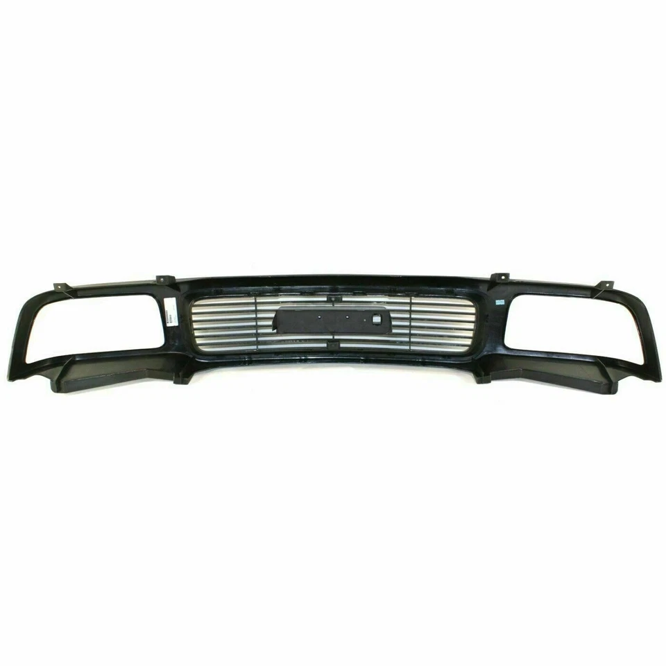 Fits 1995-1997 GMC Jimmy 94-97 Sonoma Front Grille Black Shell w/ Silver Insert Foto 4 de 4