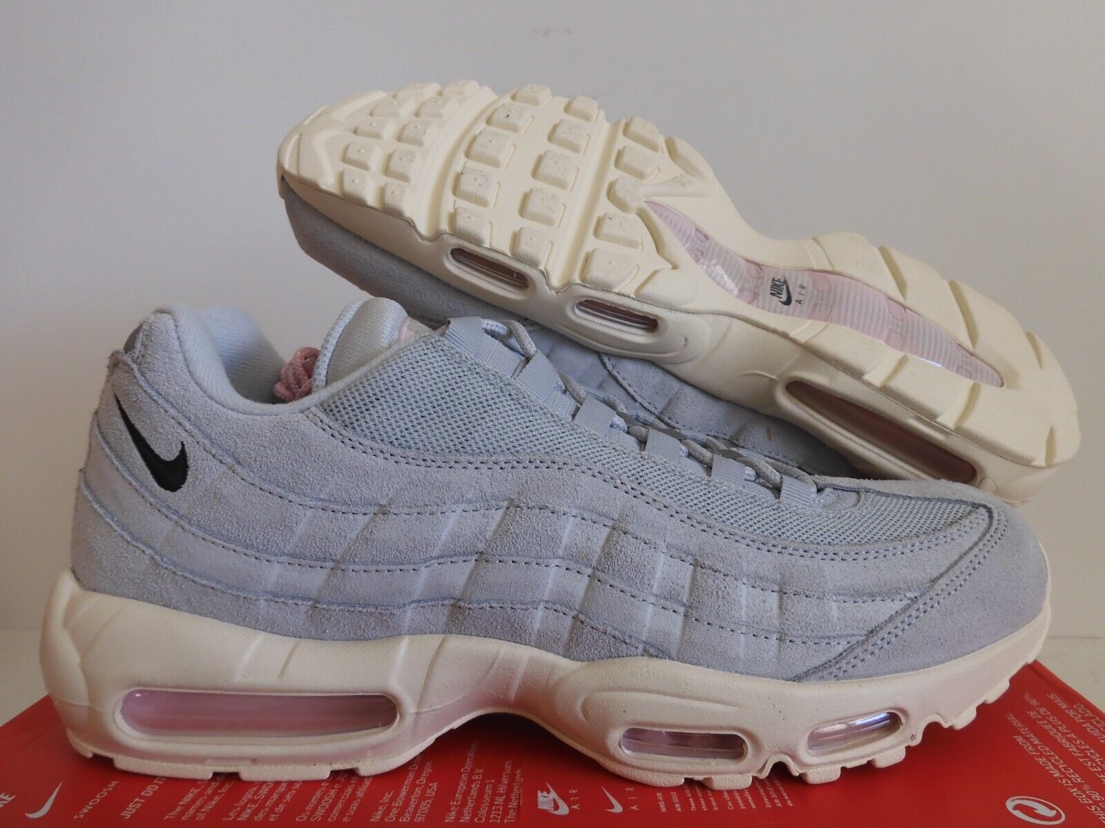 MAX 95 GREY FOG-PINK FOAM SZ 13 | eBay