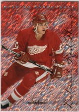   1995-96 LEAF LIMITED MATHIEU DANDENAULT RED WINGS HOCKEY CARD #37  