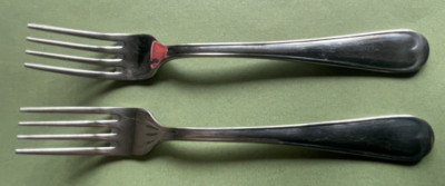Sant Andrea 18 / 10 kleine Edelstahlgabeln 140 mm lang x 2