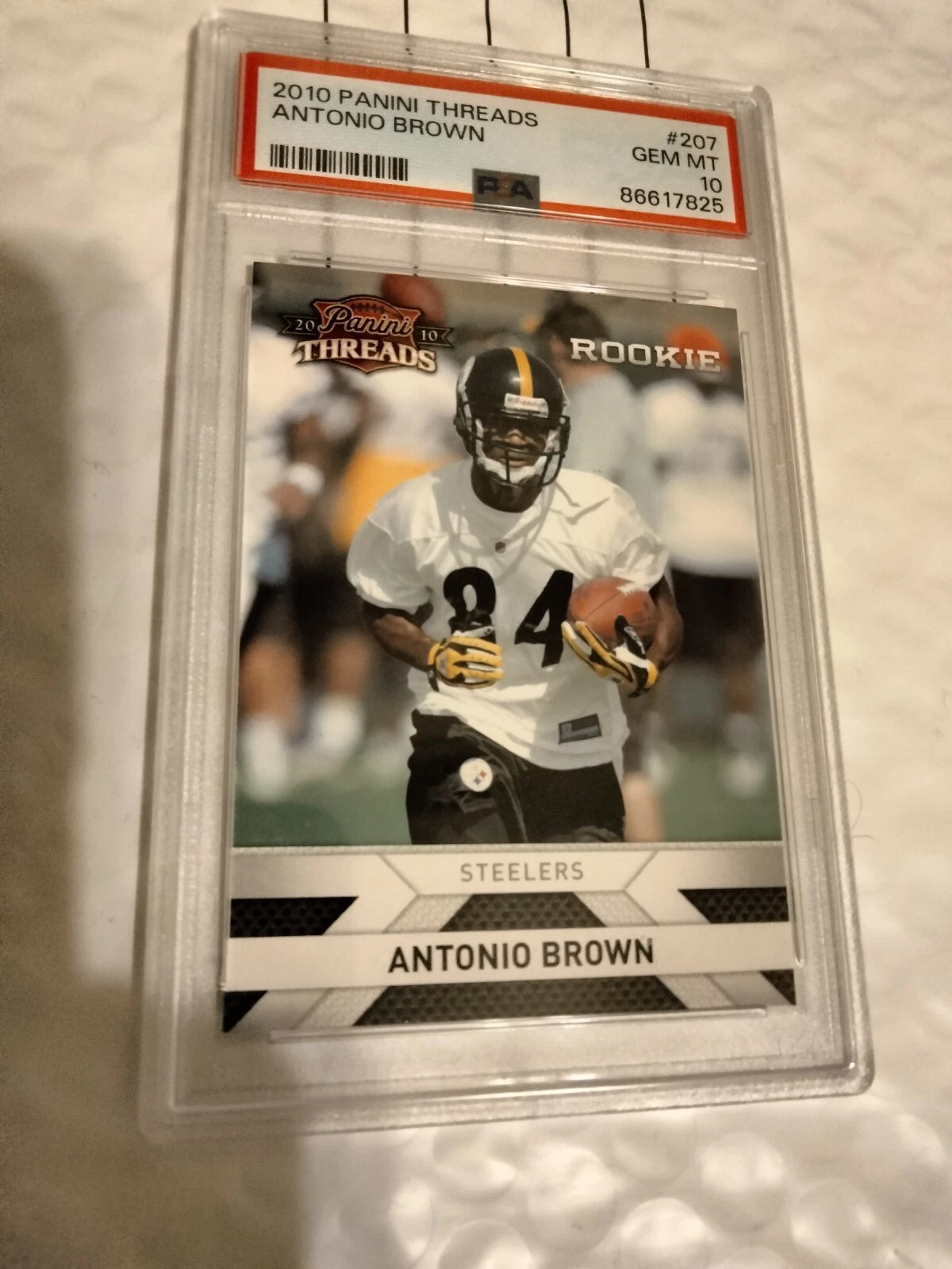 Antonio Brown Panini Threads #207 Base