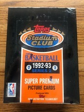 1992/93 Topps Stadium Club Series 2 Basketball Box, Shaq RC ?, Jordan ?